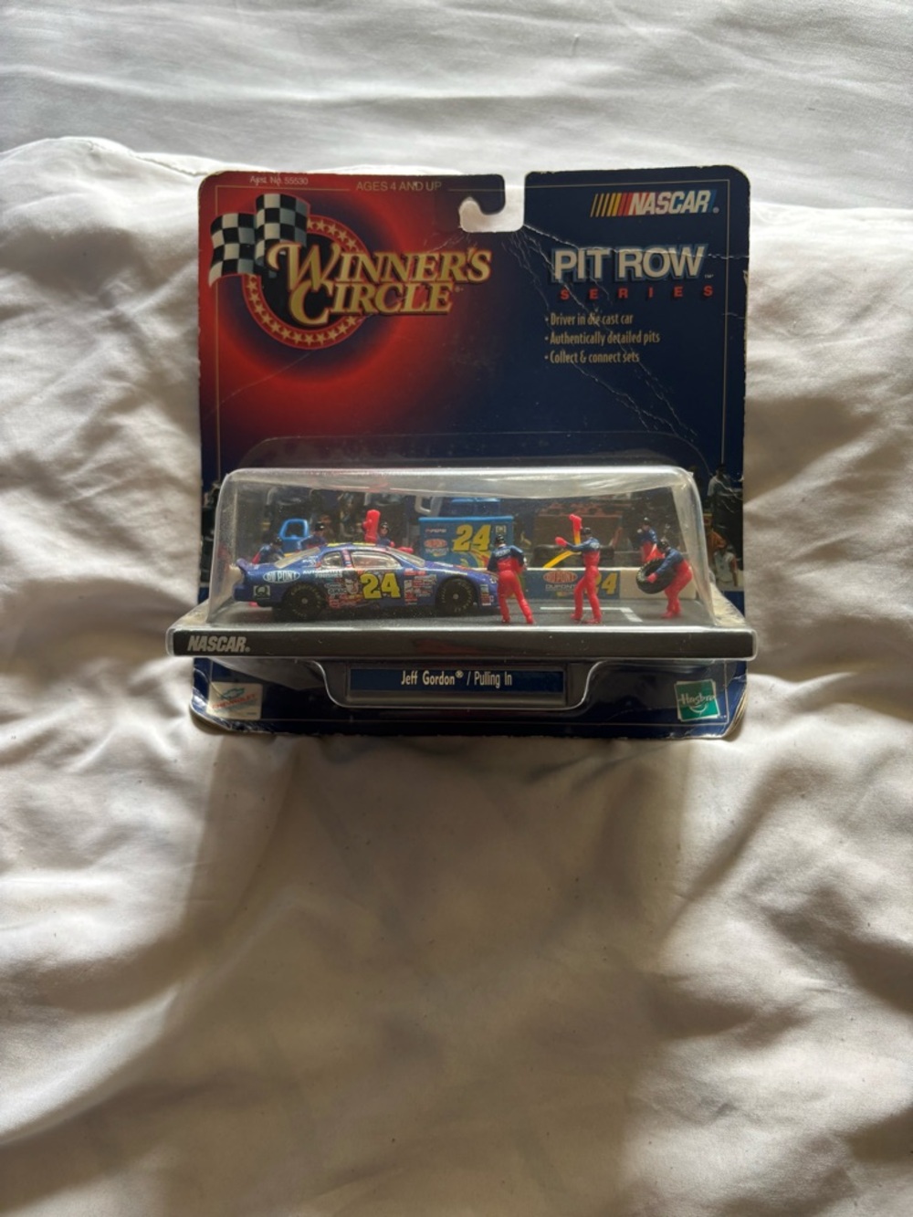 NASCAR Pit Row Series Jeff Gordon 24 Playset - Blue